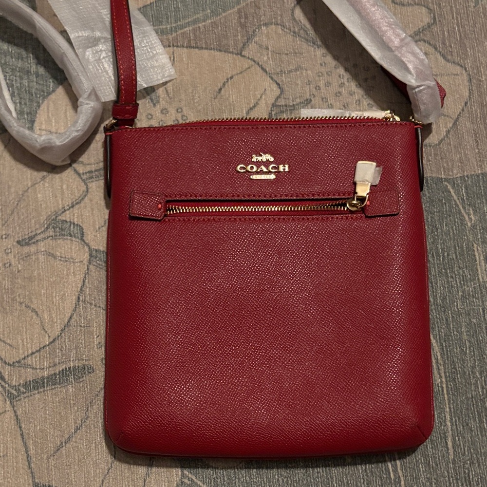 Coach Cherry Red Crossbody Bag
